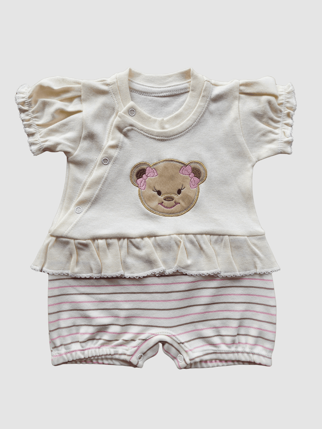 Macacão Fem. com Babado