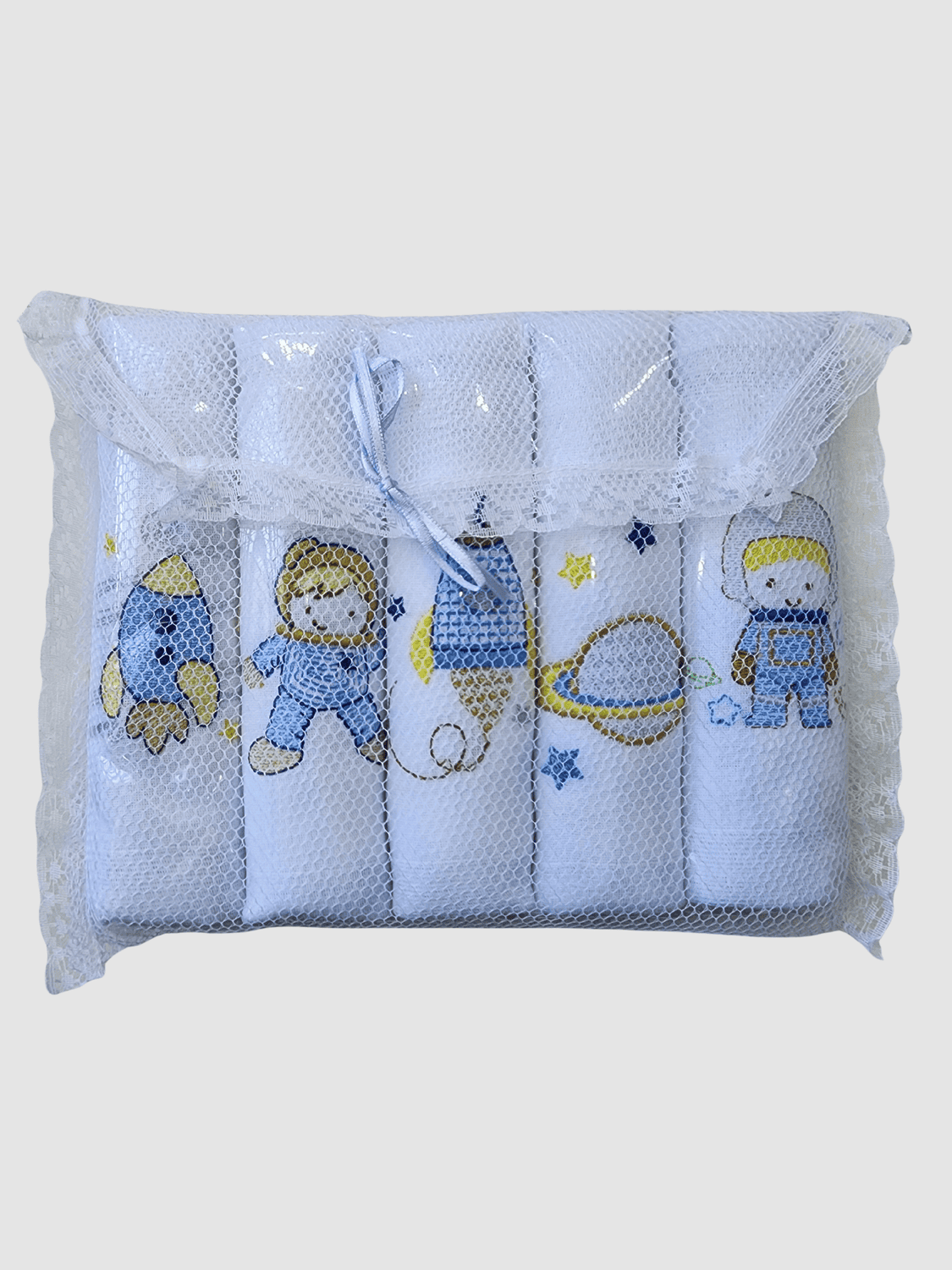 Kit com 5 fraldas - Astronauta