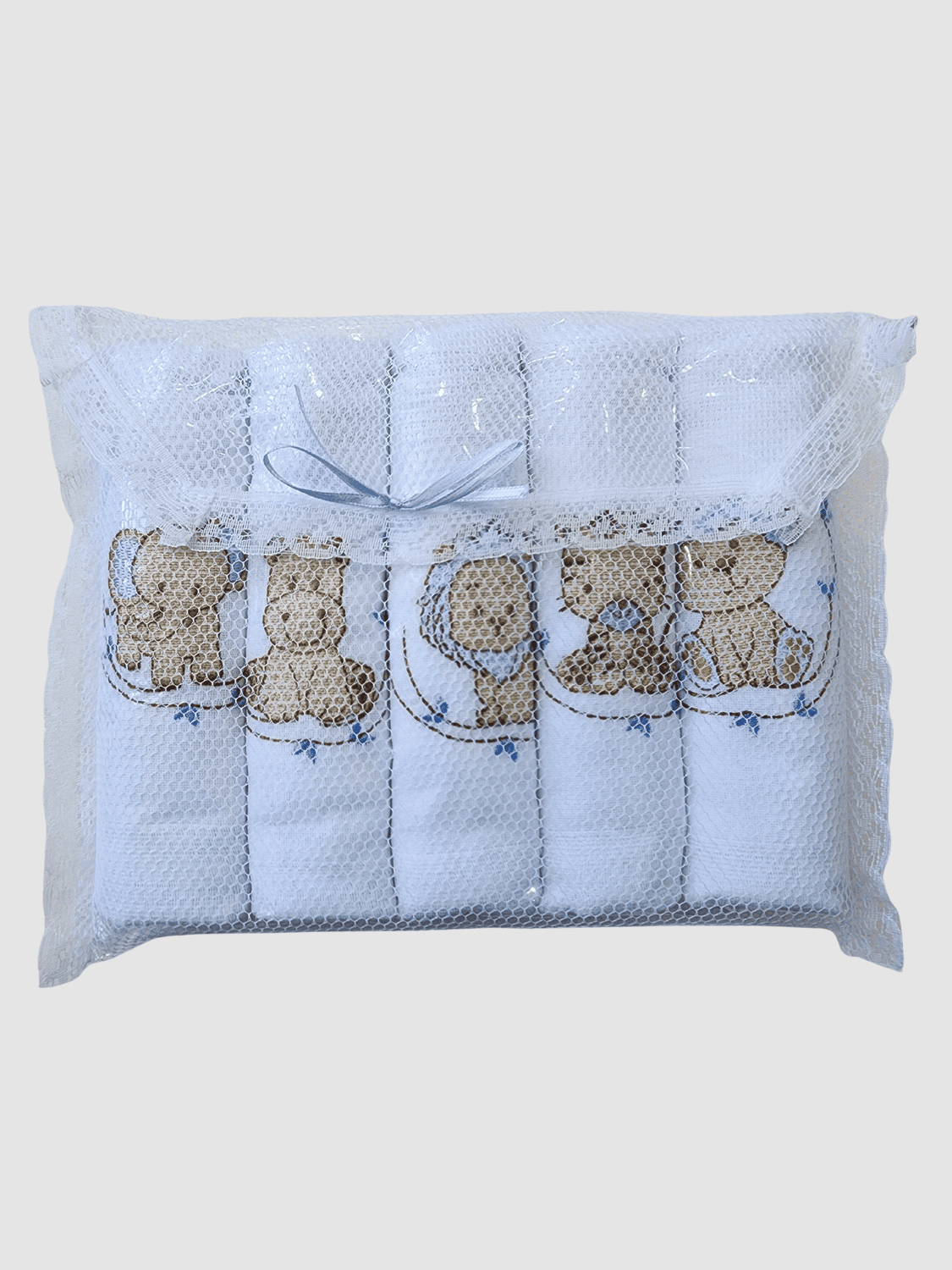 Kit com 5 fraldas - Bichinhos