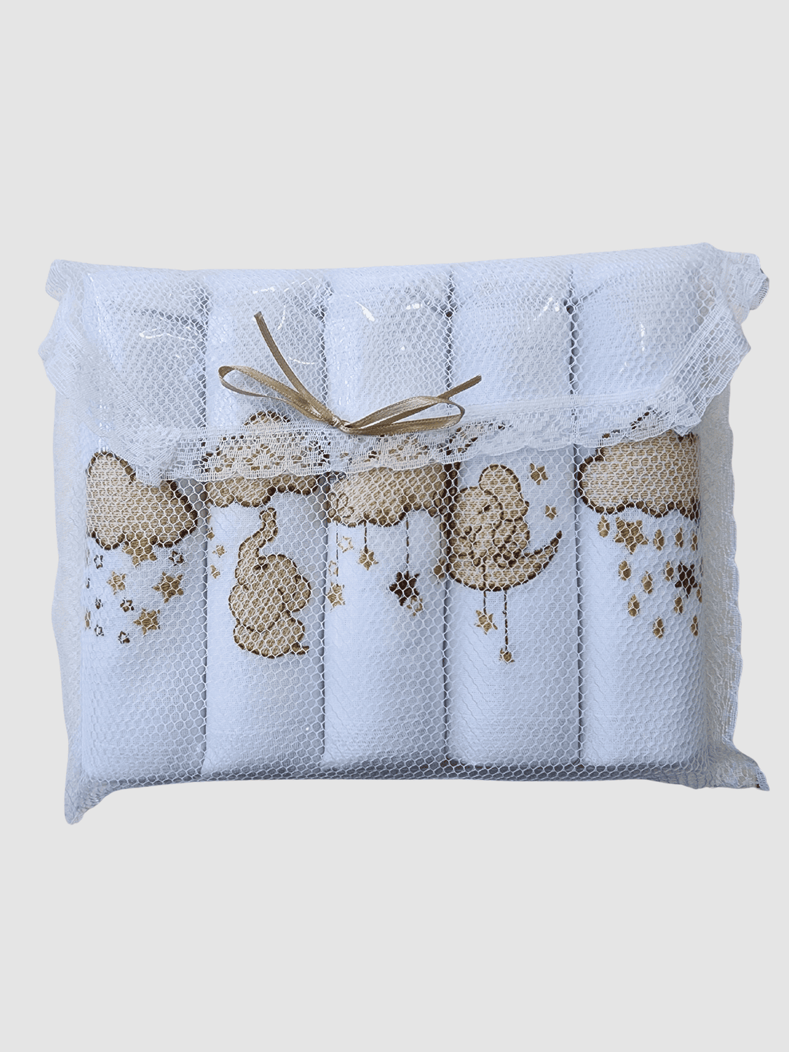 Kit com 5 fraldas - Céu