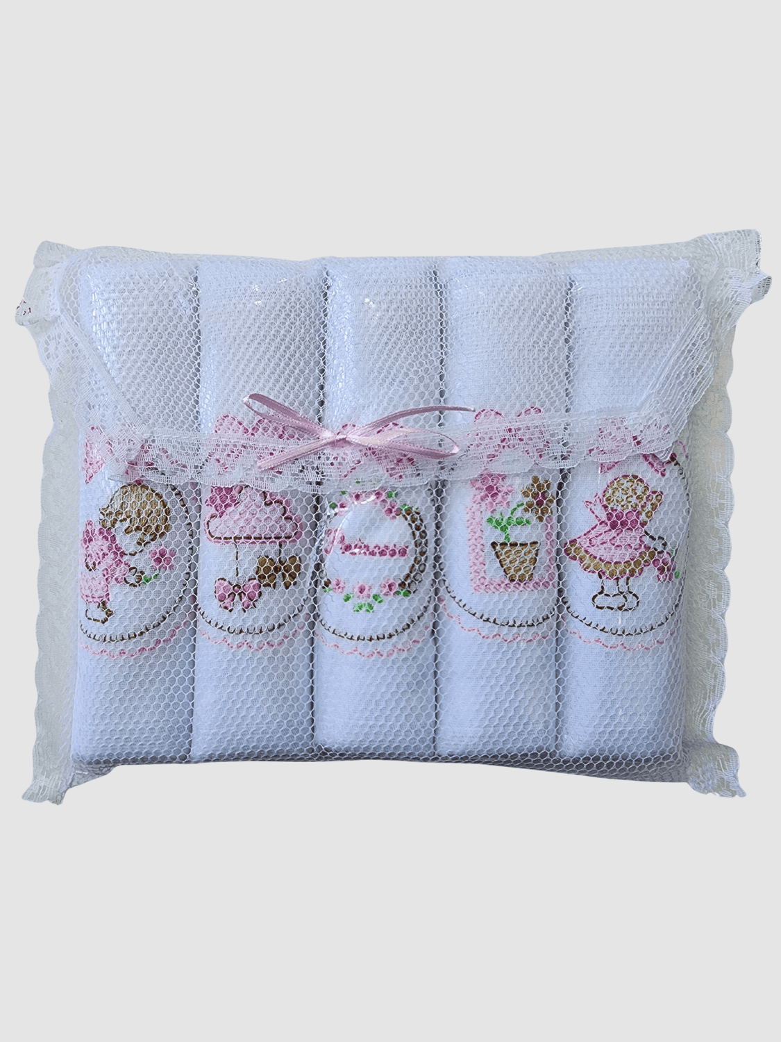 Kit com 5 fraldas - Diversos